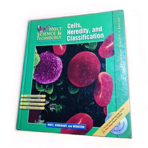 Holt Science and Technology Cells Heredity Hardcover